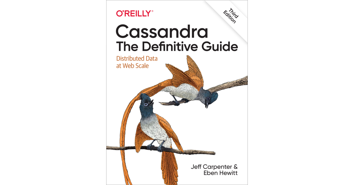 Cassandra: The Definitive Guide, 3rd Edition — оригинальная обложка