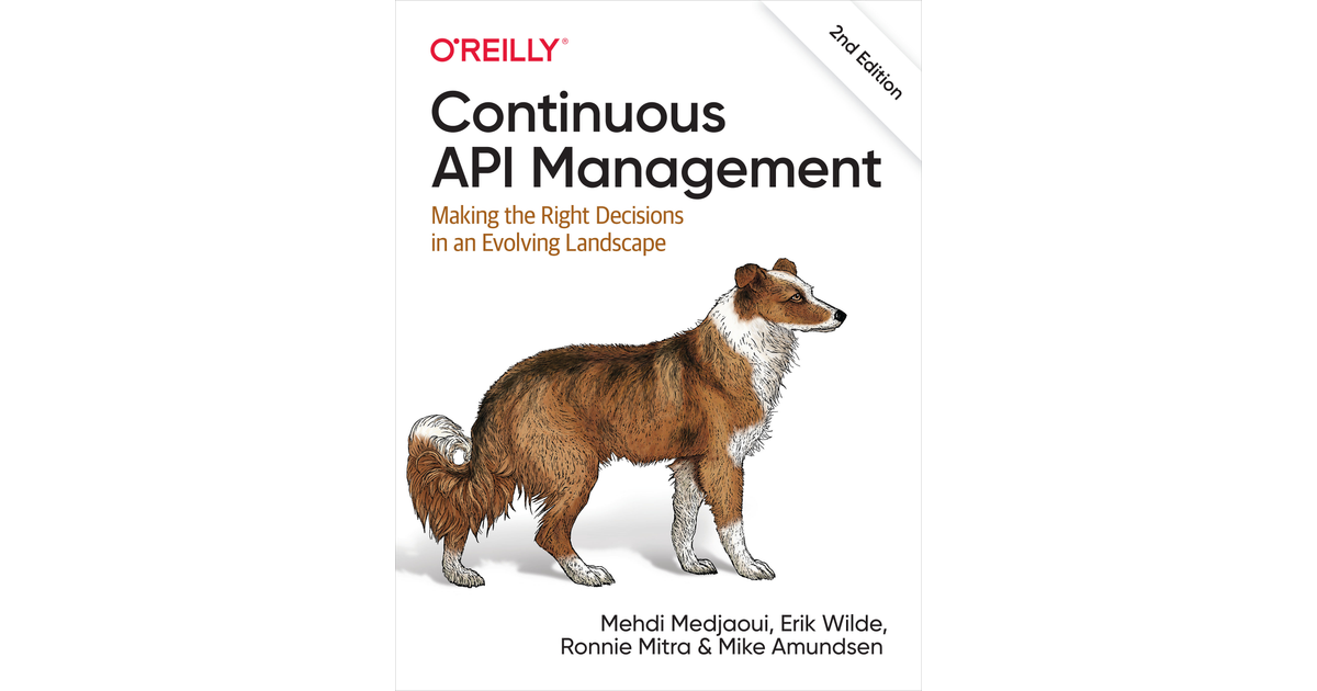 Continuous API Management, 2nd Edition — оригинальная обложка