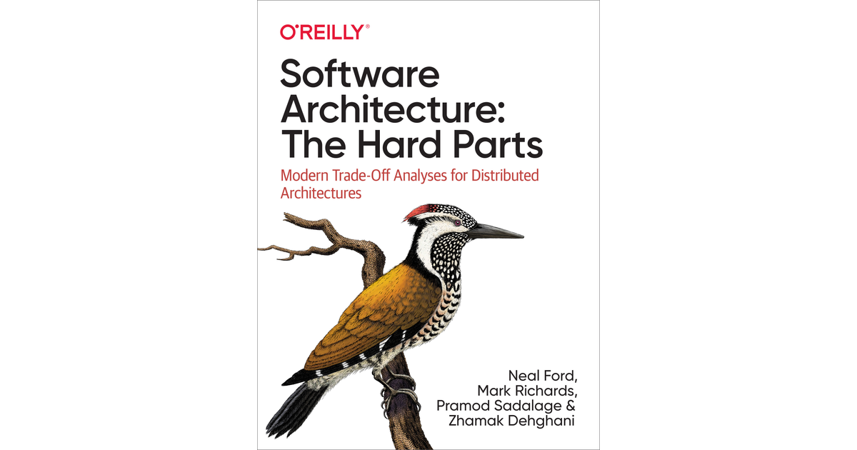 Software Architecture: The Hard Parts — оригинальная обложка