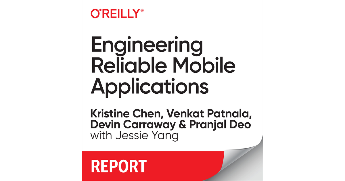 Engineering Reliable Mobile Applications — оригинальная обложка