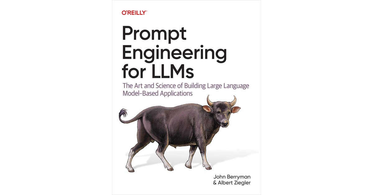 Prompt Engineering for LLMs — оригинальная обложка