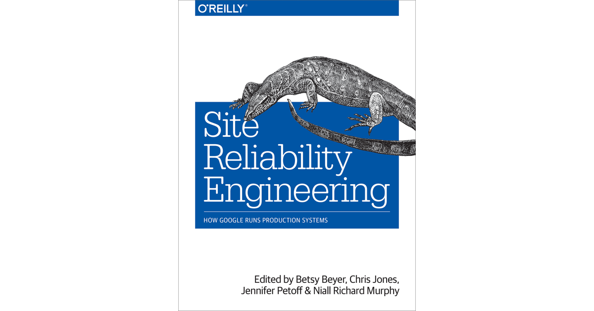 Site Reliability Engineering — оригинальная обложка