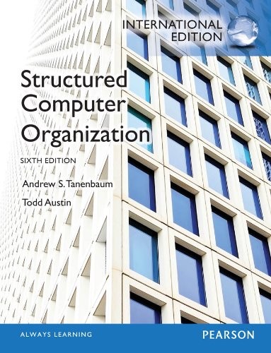 Structured Computer Organization — оригинальная обложка